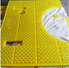 ZP175 ZP275 ZP375 Drilling Rig Spare Parts Non Slip Mat For Rotary Table
