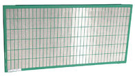 Hook Strip Flat / Soft Shale Shaker Screen Steel Frame Pretension Frame Pyramid