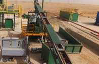 drilling waste management Sludge / Slurry Screw Conveyor Auger Conveyor
