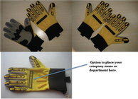 S M L XL Driller Gloves With Finger Protection Heavy Duty