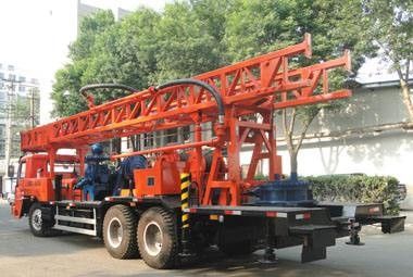 Special Crane Chassis 400 Meter 6X4 water well drilling equipment