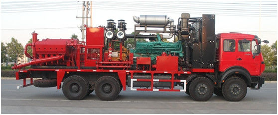 Hydraulic Transmission 1491KW 2000HP Frac Pump Truck