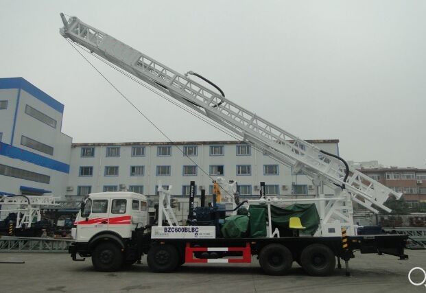 Water Well Geological Depth 600m Truck Mounted Drilling Rig